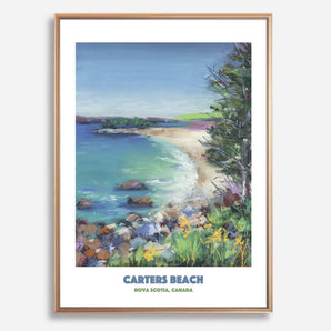 Carters Beach 12x16 Print By Janna Wilton Art