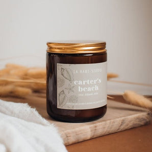 Carter’s Beach 9oz Candle By La Haut Studio