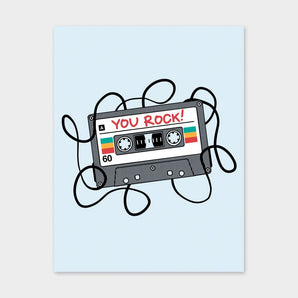 Cassette Love Card By Inkwell Originals