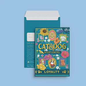 Cat & Dog Friendly Wildflower Seed Packet By KDP Creative