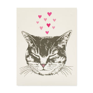 Cat Love Card By Little Lark