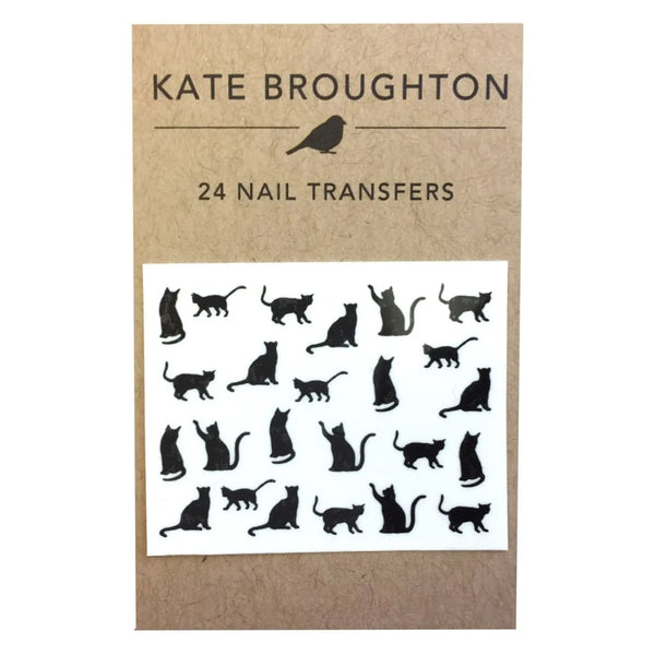 Cat Nail Art Transfers By Kate Broughton