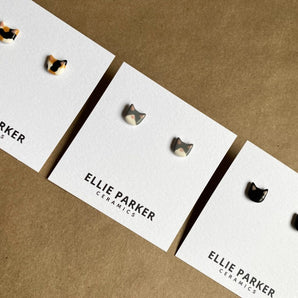 Cat Studs (various designs) By Ellie Parker