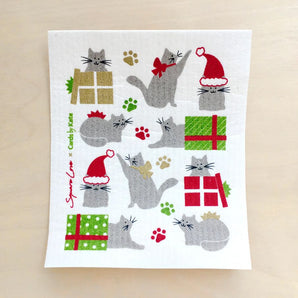 Catmas Swedish Dish Cloth By Square Love