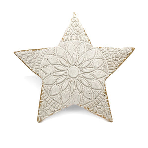 Ceramic Star Tree Topper (various designs) By Union Street