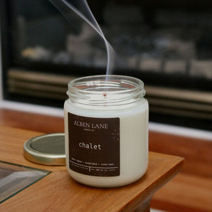 Chalet 8oz Soy Candle By Alben Lane