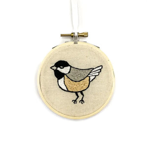 Chickadee Embroidery By Katiebette