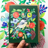 Chickadee & Orange Card By Honeyberry Studios