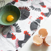 Chicken Tea Towel By Gingiber