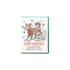 Christmas Dogs Card By Noteworthy Paper & Press