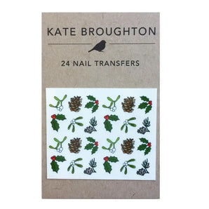Christmas Nail Art Transfers By Kate Broughton