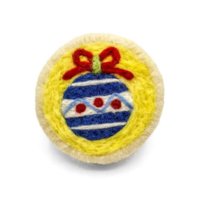 Christmas Ornament Felted Soap By Magic of Wool