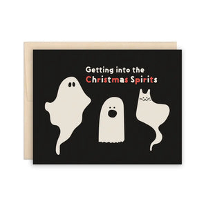 Christmas Spirits Ghosts Card By The Beautiful Project
