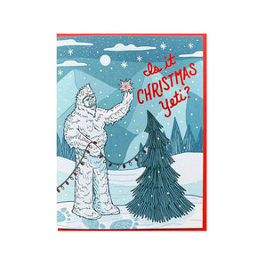 Christmas Yeti Foil Card By Noteworthy Paper & Press