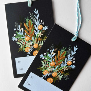 Citrus Bouquet Gift Tags (5) By Creative Nature Studio