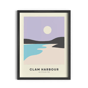 Clam Harbour 9x12 Print By Osgoode Company