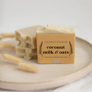 Coconut Milk & Oats Soap By La Haut Studio