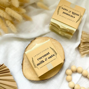 Coconut Milk & Oats Soap By La Haut Studio