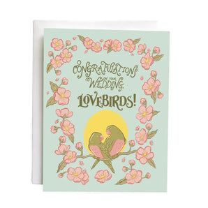 Congrats Lovebirds Wedding Card By Carabara Designs