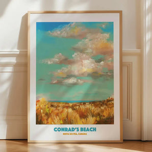 Conrad’s Beach 11x14 Print By Janna Wilton Art