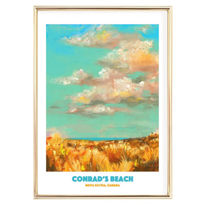 Conrad’s Beach 12x16 Print By Janna Wilton Art