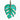 Copper Monstera Leaf Stained Glass (various colours)