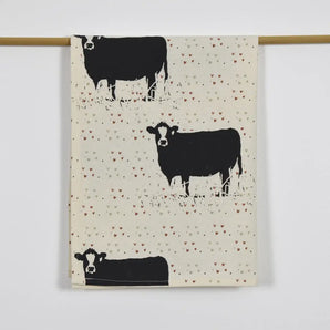Cow Tea Towel By Walden Sweet Textiles