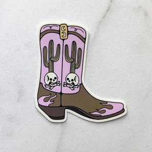 Cowboy Boot Sticker By Sorry Goods