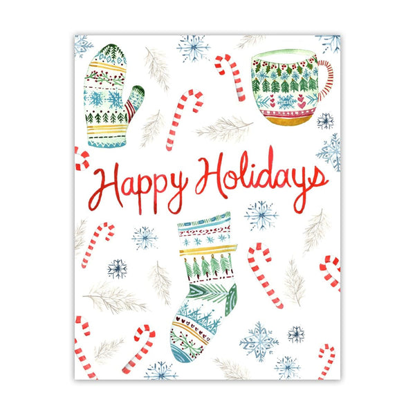 Cozy Happy Holidays Card By Sarah Duggan Creative Works