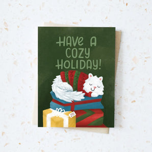 Cozy Holiday Card By Hop & Flop