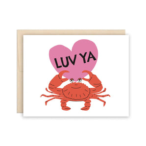 Crabby Love Card By The Beautiful Project