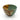 Crossover Brown & Mint Bowl (Small) By Union Street Pottery