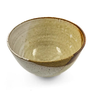 Crossover White & Brown Bowl (Small) By Union Street Pottery