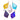 Crystal Stained Glass (various colours) By House Studios
