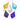 Crystal Stained Glass (various colours) By House Studios