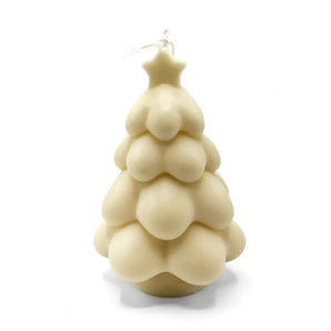 Cubby Christmas Tree Soy Wax Candle (various colours)