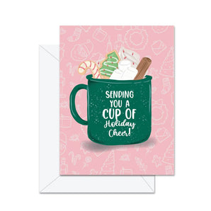 Cup of Holiday Cheer Card By Jaybee Design