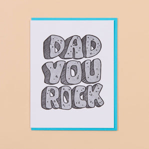 Dad You Rock Card By And Here