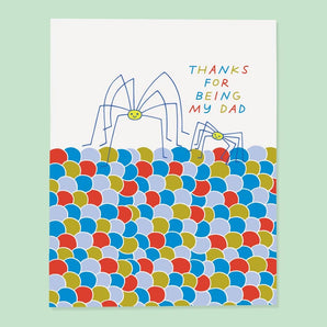 Daddy Long Legs Card By The Good Twin