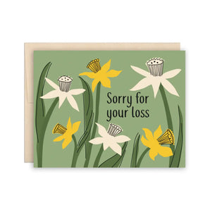 Daffodil Sympathy Card By The Beautiful Project