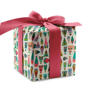 Dancing Bugs Wrapping Sheet By Rebecca Jane Woolbright