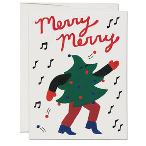 Dancing Tree Card By Red Cap Cards