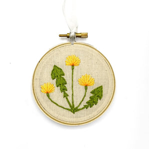 Dandelion Embroidery By Katiebette