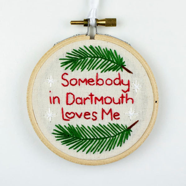 Dartmouth Love Xmas Embroidery By Katiebette