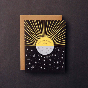 Day & Night Love Card By Badger Burke