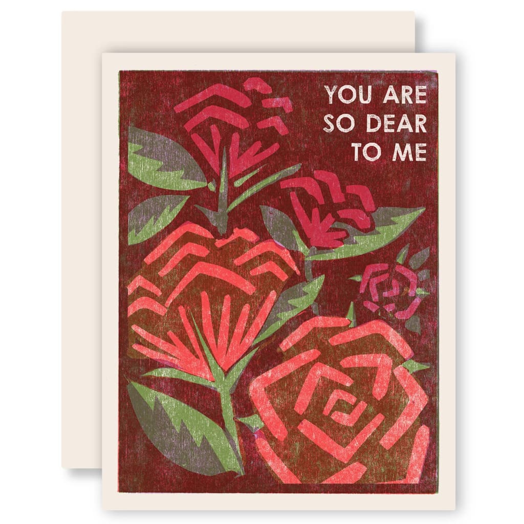 Dear to Me Roses Card By Heartell Press