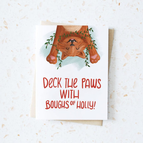 Deck The Paws Card By Hop & Flop