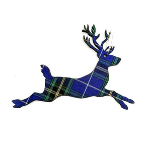 Deer - NS Tartan Ornament By Blue Crab Creative Design