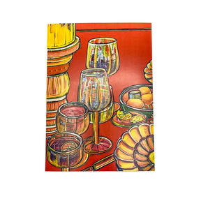 Dinner and Drinks Card By Ren Design