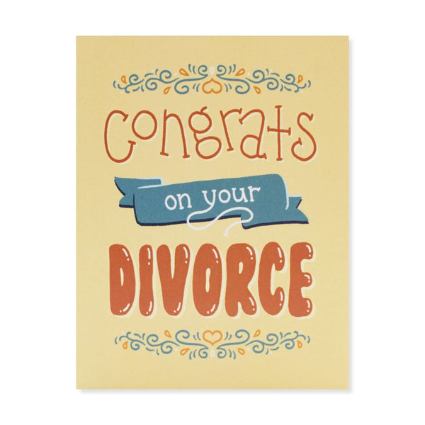 Divorce Card By Kate Leth